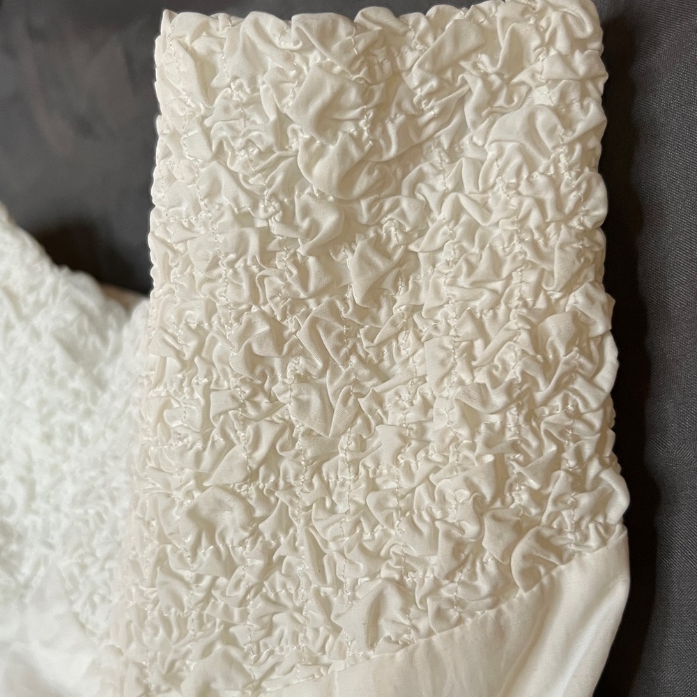 Moon River White Lace Midi Dress - Picture 2 of 6